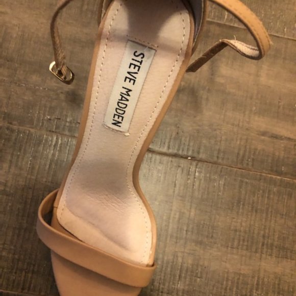 STEVE MADDEN STECY - Nude Heel Size 7.5 - Picture 4 of 6